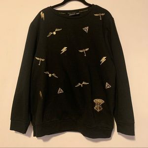 Primark Harry Potter embroidered sweater XL